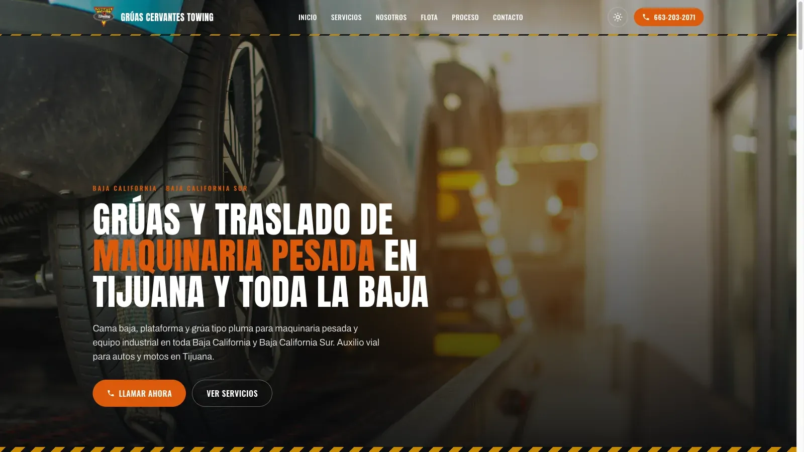 Grúas Cervantes Towing — gruascervantestijuana.com