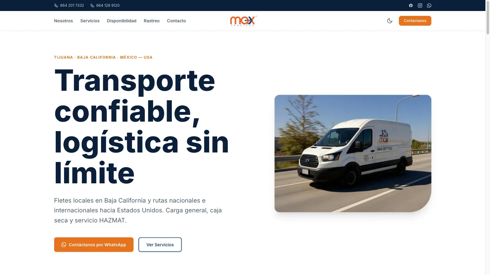 Max Logistic Services — maxlogisticservices.com