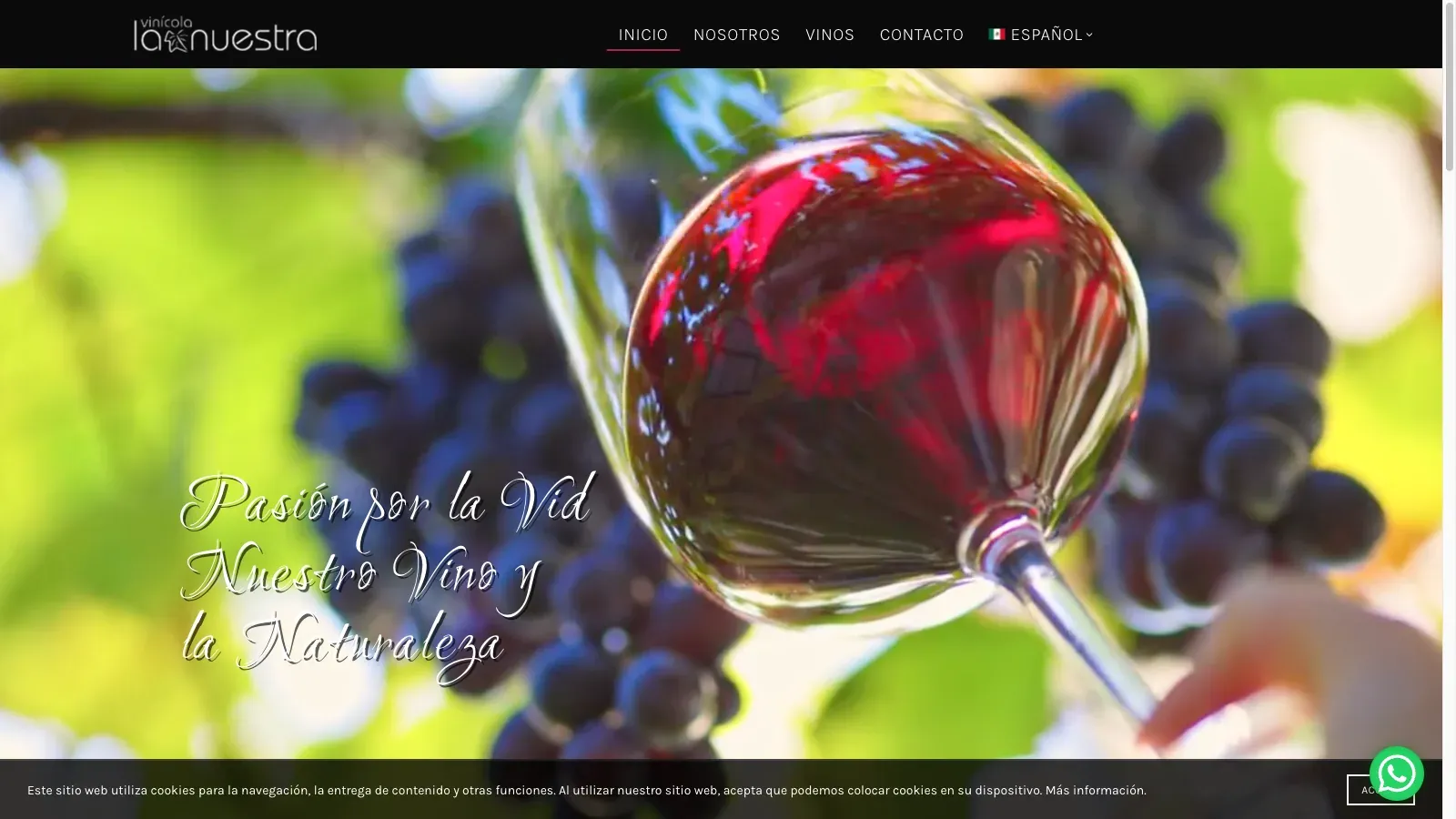 Vinícola La Nuestra — vinicolalanuestra.com